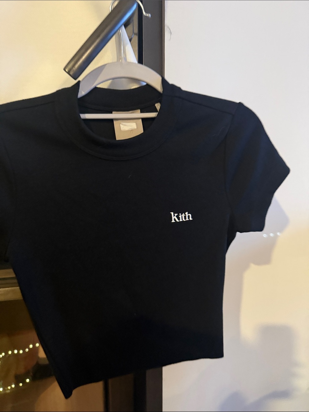Kith Small Black Logo Tee